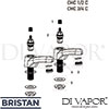Bristan CHC 3 4 C Spare Tech Diagram