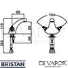 Bristan CHC BAS C Mixer Spare Diagram