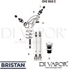 Bristan CHC BAS C Mixer Spare Tech Diagram
