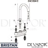 Bristan-CHC-DSM-C-Mixer-Spare-Tech-Diagram