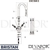 Bristan-CHC-SNK-C-Mixer-Spare-Tech-Diagram