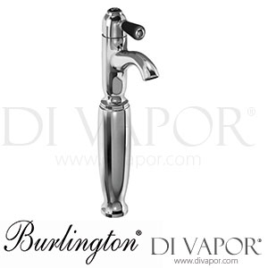 Burlington CHE2 BLA Chelsea Curved Tall Basin Mixer Tap without Waste Spare Parts