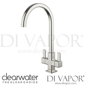 Clearwater CHE2BN Cherika C Twin Lever Brushed Nickel Monobloc Kitchen Mixer Tap Spare Parts