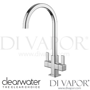 Clearwater CHE2CP Cherika C Twin Lever Chrome Monobloc Kitchen Mixer Tap Spare Parts