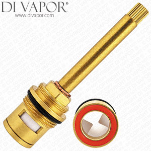 Chatsworth Triple Concealed Shower Valve Flow Cartridge - 100mm - 24 Spline - Anti-Clockwise Open