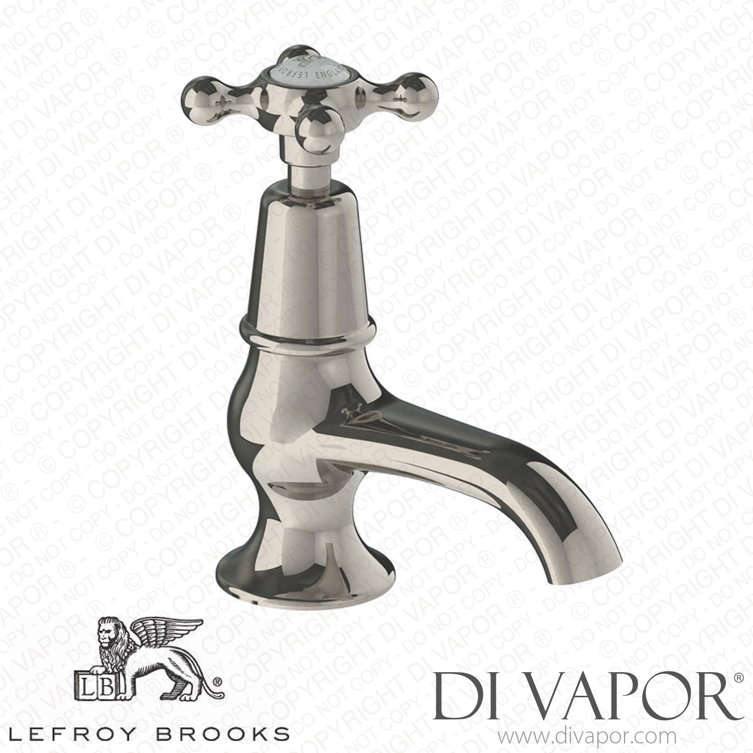 Lefroy Brooks Single Connaught Cloakroom Basin Pillar Tap (Chx 8022