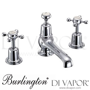Burlington CL12 MED Claremont 3 Tap Hole Mixer with Pop-Up Waste Spare Parts
