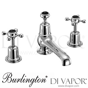 Burlington CL12-QT GOLD Claremont 3 Tap Hole Mixer with Pop-Up Waste Spare Parts