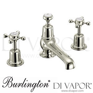 Burlington CL12-QT NKL Claremont 3 Tap Hole Mixer with Pop-Up Waste Spare Parts