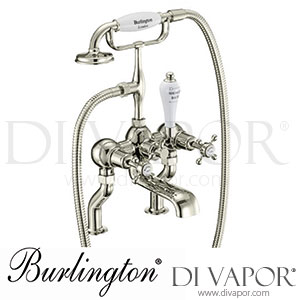 Burlington CL15-QT NKL Claremont Deck Mounted Bath Shower Mixer Spare Parts