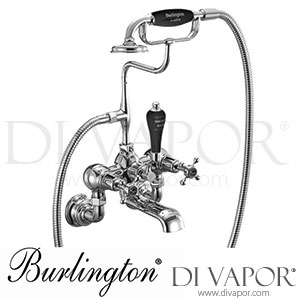 Burlington CL17-QT BLA | CL17 BLA-QT Claremont Wall Mounted Bath Shower Mixer Spare Parts