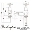 Burlington CL2-QT-BLA-CL2-BLA-QT Diagram