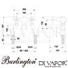 Burlington CL23-BLA Diagram