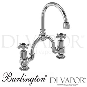 Burlington CL28 BLA Claremont 2 Tap Hole Arch Mixer with Curved Spout (230mm Centres) Spare Parts