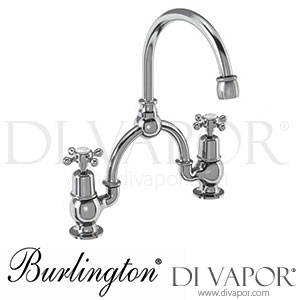 Burlington CL28 Claremont 2 Tap Hole Arch Mixer with Curved Spout (230mm Centres) Spare Parts