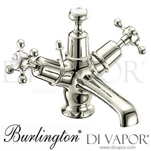 Burlington CL4-QT NKL Claremont Basin Mixer Tap with Pop-Up Waste Spare Parts