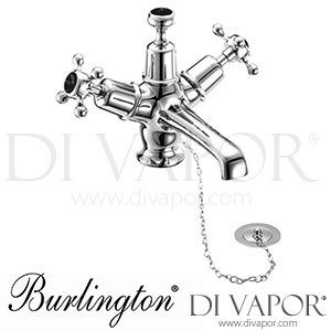 Burlington CL5 BLA Claremont Basin Mixer Tap with Plug & Chain Waste Spare Parts