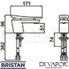 Bristan CLR BASNW C Mixer Diagram