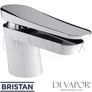 Bristan CLR BASNW WHT Claret Basin Mixer - White and Chrome - 24/06/2015 - Tap Spares
