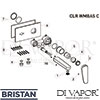 Bristan CLR WMBAS C Mixer Spare Tech Diagram