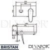 Bristan CLR WMBAS WHT Mixer Parts