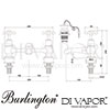 Burlington CLR10-QT-MED-CLR10-M Diagram
