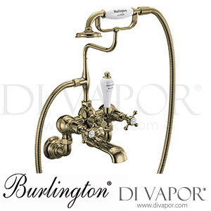 Burlington CLR17-QT GOLD Claremont Regent Wall Mounted Bath Shower Mixer Tap Spare Parts