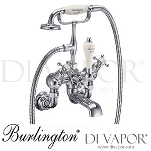 Burlington CLR21 MED Claremont Regent Wall Mounted Angled Bath Shower Mixer Tap Spare Parts