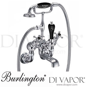 Burlington CLR21-QT BLA | CLR21 BLA-QT Claremont Regent Wall Mounted Angled Bath Shower Mixer Tap Spare Parts