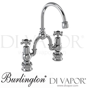 Burlington CLR27 BLA Claremont 2 Tap Hole Regent Arch Mixer with Curved Spout (200mm Centres) Spare Parts