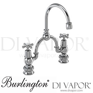 Burlington CLR28 Claremont 2 Tap Hole Regent Arch Mixer with Curved Spout (230mm Centres) Spare Parts