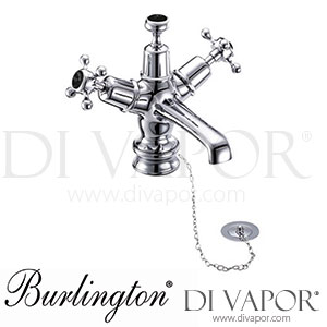 Burlington CLR5 BLA Claremont Regent Basin Mixer Tap with Plug & Chain Waste Spare Parts