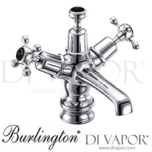 Burlington CLR6 BLA Claremont Regent Basin Mixer Tap with Click-Clack Waste Spare Parts