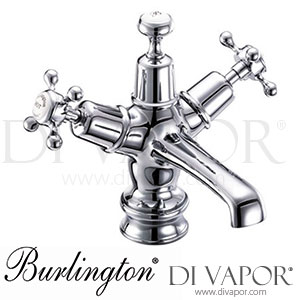 Burlington CLR6-QT Claremont Regent Basin Mixer Tap with Click-Clack Waste Spare Parts