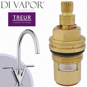 Cooke & Lewis Treur Hot Tap Cartridge with Threaded Collar Compatible Spare
