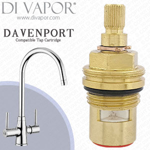 Clifford Morris Davenport 28 Spline Hot Tap Cartridge Compatible Spare - CMD2246