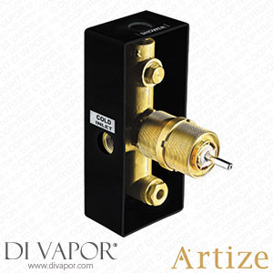 Artize CNF-CHR-69065C Confluence In-wall Body of Joystick Diverter for Bath & Shower Spare Parts
