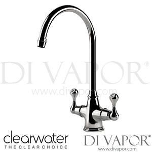 Clearwater CO2CP Coriolis Twin Lever Chrome Monobloc Kitchen Mixer Tap Spare Parts