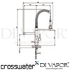 Crosswater CO718DC Diagram