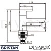 Bristan COB 1 2 C Spare Diagram