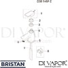 Bristan COB 1HBF C Spare Tech Diagram