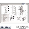 Bristan COB SHC3STP C Spare Tech Diagram