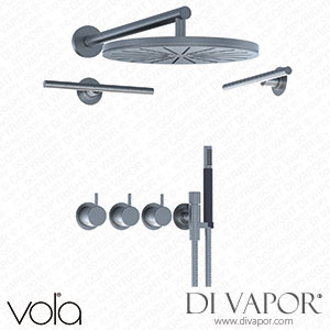 Vola 3/4 Inch Thermostatic Mixer with 3-Way Diverter (COMBI-17) Spare Parts