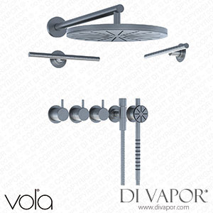 Vola 3/4 Inch Thermostatic Mixer with 3-Way Diverter (COMBI-17S) Spare Parts