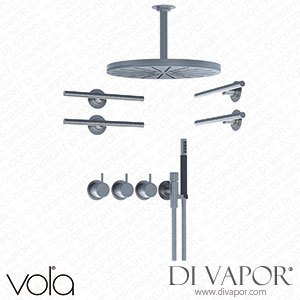 Vola 3/4 Inch Thermostatic Mixer with 3-Way Diverter (COMBI-18) Spare Parts
