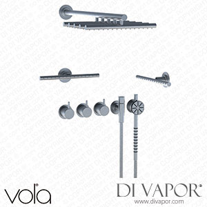 Vola 3/4 Inch Thermostatic Mixer with 3-Way Diverter (COMBI-7S) Spare Parts
