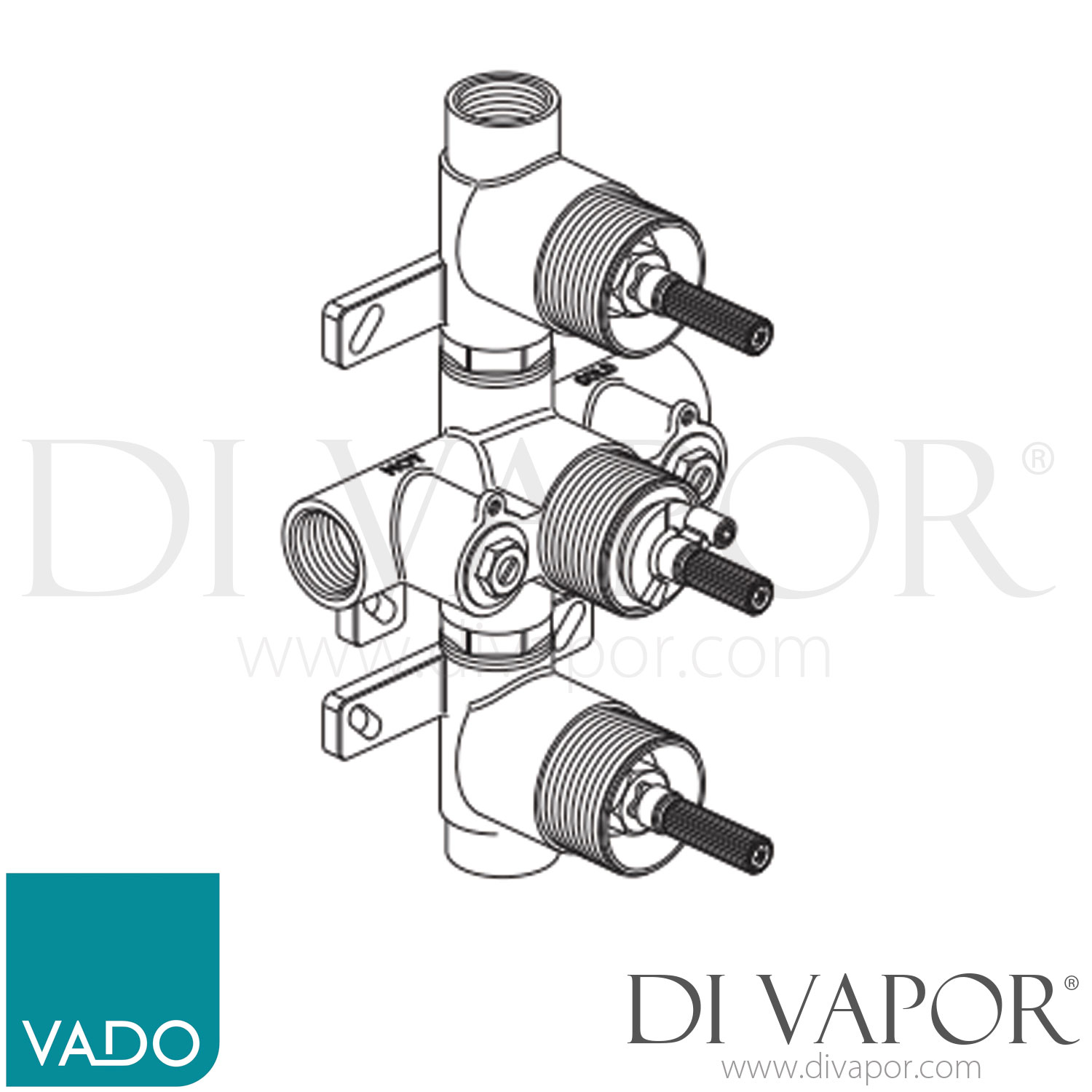 Shower handle parts diagram