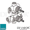 VADO CON 048D3 BR Spare Parts Diagram