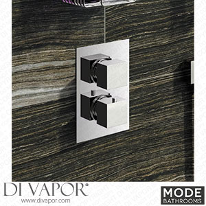 Mode Bathrooms CONC05 Ellis Square Twin Thermostatic Shower Valve Spare Parts
