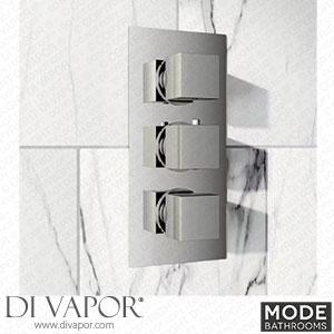 Mode Bathrooms CONC08 Ellis Square Triple Thermostatic Shower Valve with Diverter Spare Parts